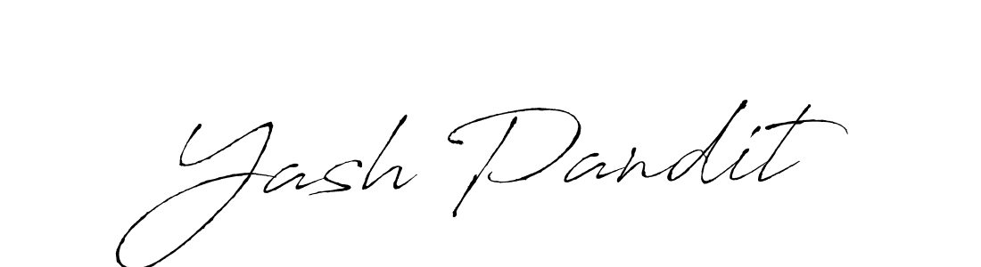 Create a beautiful signature design for name Yash Pandit. With this signature (Antro_Vectra) fonts, you can make a handwritten signature for free. Yash Pandit signature style 6 images and pictures png