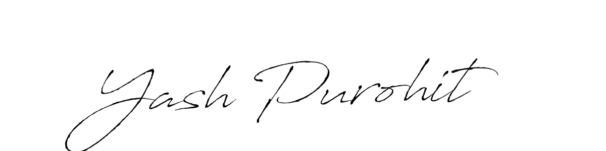 How to make Yash Purohit name signature. Use Antro_Vectra style for creating short signs online. This is the latest handwritten sign. Yash Purohit signature style 6 images and pictures png