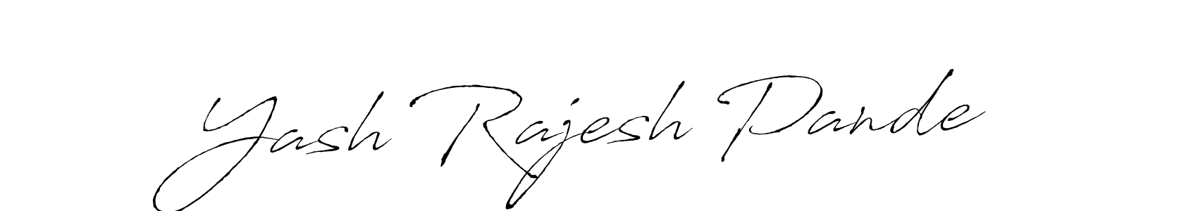 This is the best signature style for the Yash Rajesh Pande name. Also you like these signature font (Antro_Vectra). Mix name signature. Yash Rajesh Pande signature style 6 images and pictures png