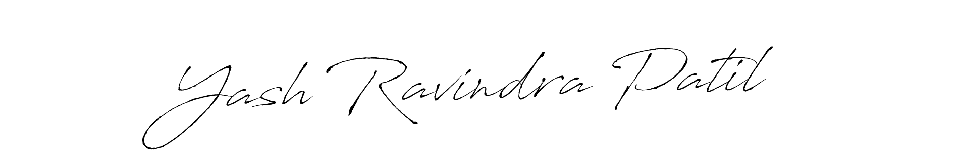 Make a beautiful signature design for name Yash Ravindra Patil. With this signature (Antro_Vectra) style, you can create a handwritten signature for free. Yash Ravindra Patil signature style 6 images and pictures png