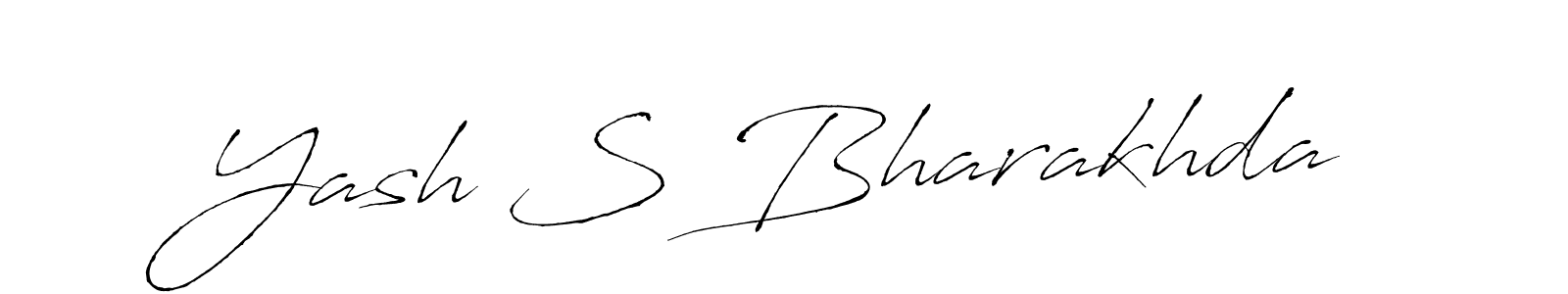 Make a beautiful signature design for name Yash S Bharakhda. Use this online signature maker to create a handwritten signature for free. Yash S Bharakhda signature style 6 images and pictures png