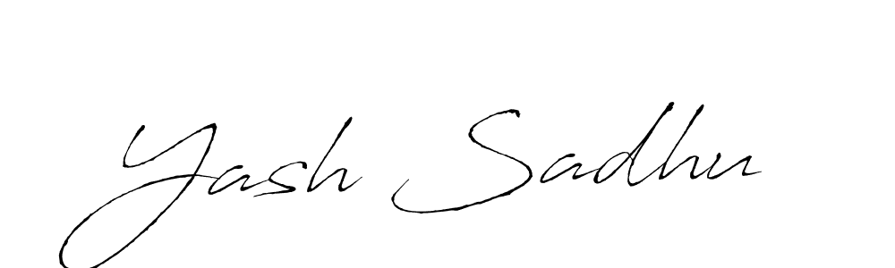 Similarly Antro_Vectra is the best handwritten signature design. Signature creator online .You can use it as an online autograph creator for name Yash Sadhu. Yash Sadhu signature style 6 images and pictures png