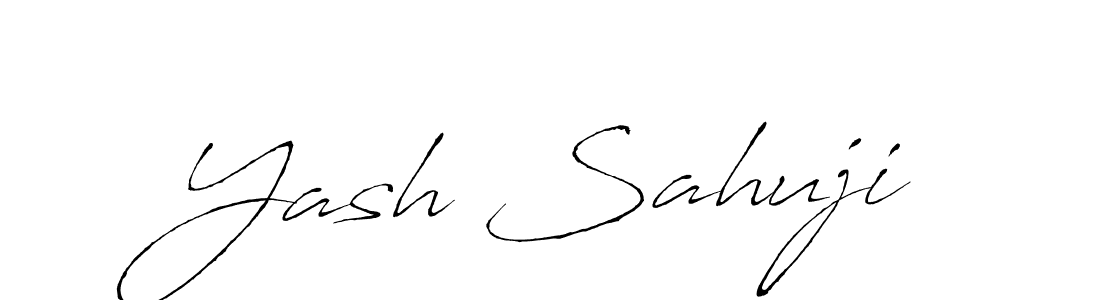 How to make Yash Sahuji signature? Antro_Vectra is a professional autograph style. Create handwritten signature for Yash Sahuji name. Yash Sahuji signature style 6 images and pictures png