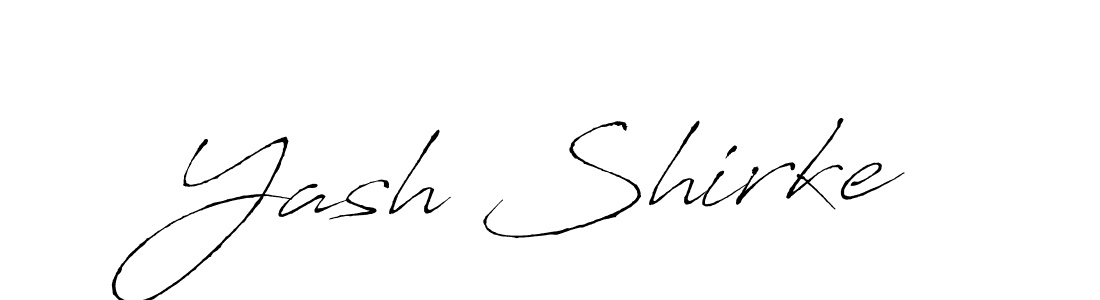 You should practise on your own different ways (Antro_Vectra) to write your name (Yash Shirke) in signature. don't let someone else do it for you. Yash Shirke signature style 6 images and pictures png