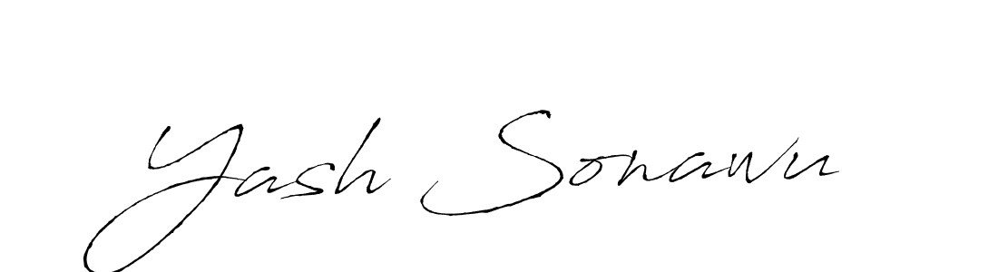 Make a beautiful signature design for name Yash Sonawu. Use this online signature maker to create a handwritten signature for free. Yash Sonawu signature style 6 images and pictures png