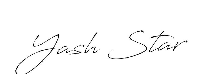 It looks lik you need a new signature style for name Yash Star. Design unique handwritten (Antro_Vectra) signature with our free signature maker in just a few clicks. Yash Star signature style 6 images and pictures png