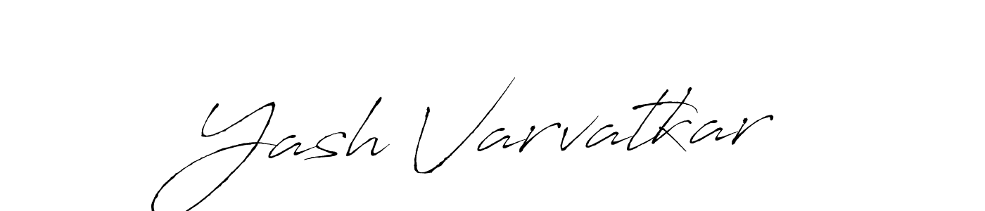 Use a signature maker to create a handwritten signature online. With this signature software, you can design (Antro_Vectra) your own signature for name Yash Varvatkar. Yash Varvatkar signature style 6 images and pictures png