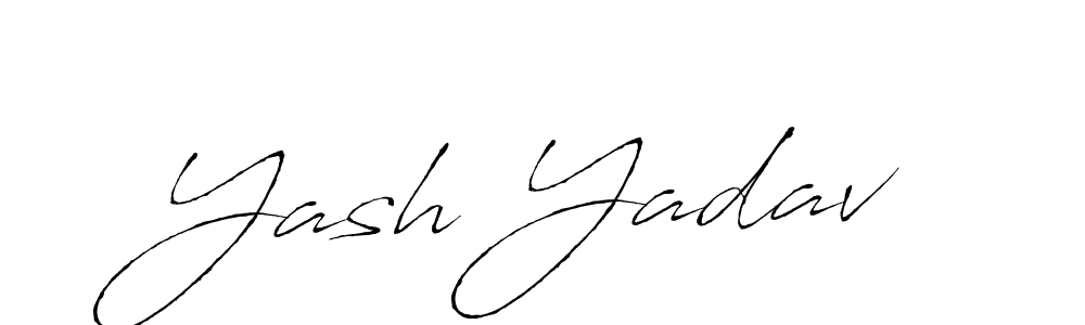 Yash Yadav stylish signature style. Best Handwritten Sign (Antro_Vectra) for my name. Handwritten Signature Collection Ideas for my name Yash Yadav. Yash Yadav signature style 6 images and pictures png