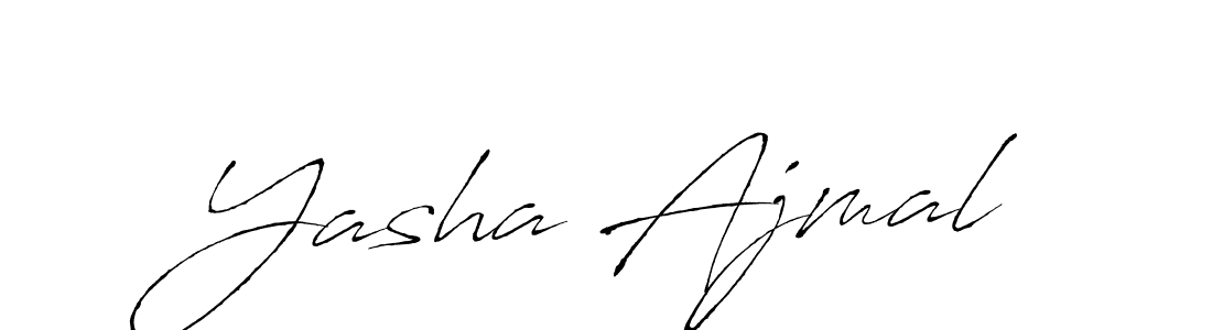 Make a beautiful signature design for name Yasha Ajmal. Use this online signature maker to create a handwritten signature for free. Yasha Ajmal signature style 6 images and pictures png