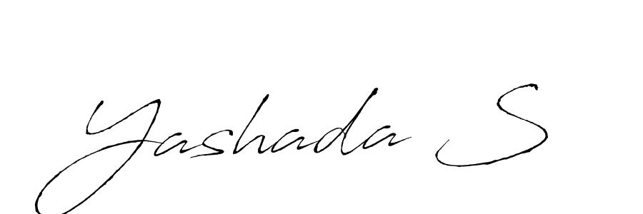 It looks lik you need a new signature style for name Yashada S. Design unique handwritten (Antro_Vectra) signature with our free signature maker in just a few clicks. Yashada S signature style 6 images and pictures png