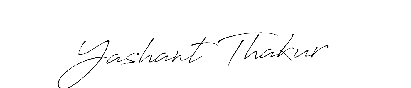 It looks lik you need a new signature style for name Yashant Thakur. Design unique handwritten (Antro_Vectra) signature with our free signature maker in just a few clicks. Yashant Thakur signature style 6 images and pictures png