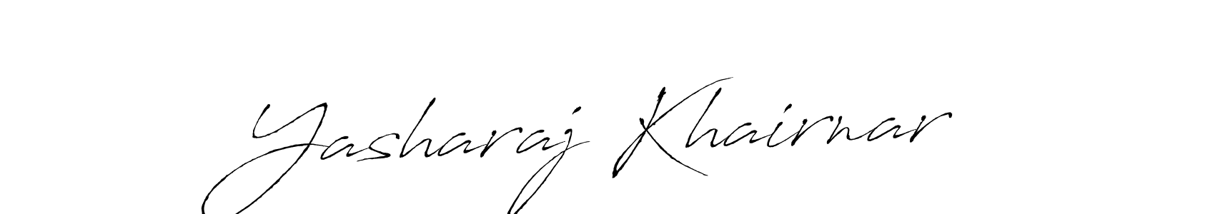 Also we have Yasharaj Khairnar name is the best signature style. Create professional handwritten signature collection using Antro_Vectra autograph style. Yasharaj Khairnar signature style 6 images and pictures png