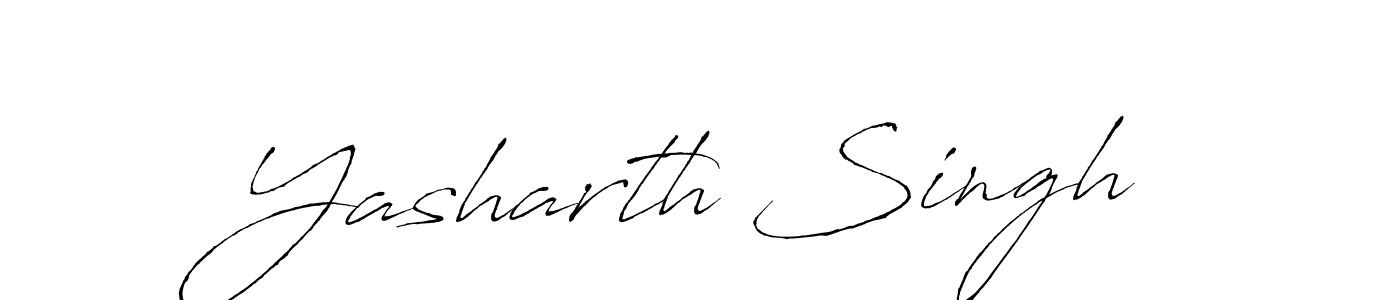 Yasharth Singh stylish signature style. Best Handwritten Sign (Antro_Vectra) for my name. Handwritten Signature Collection Ideas for my name Yasharth Singh. Yasharth Singh signature style 6 images and pictures png