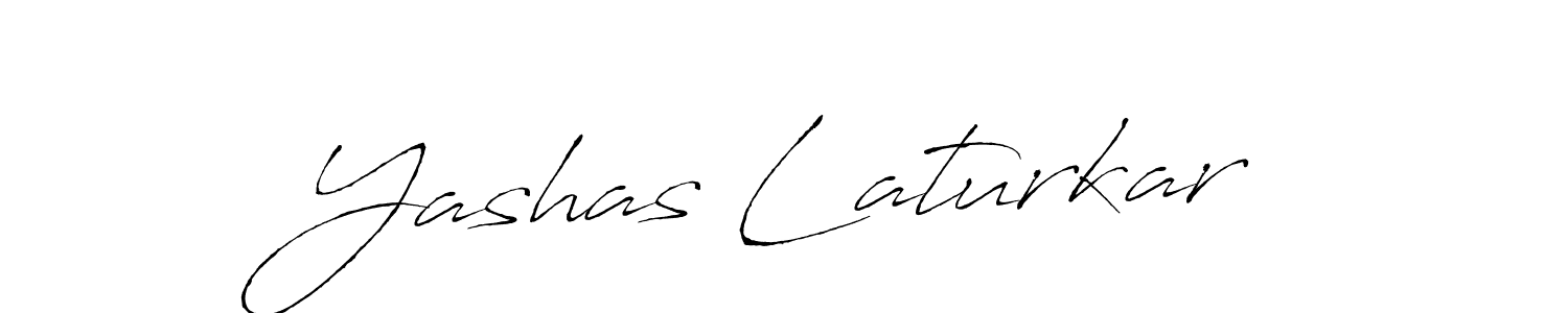 It looks lik you need a new signature style for name Yashas Laturkar. Design unique handwritten (Antro_Vectra) signature with our free signature maker in just a few clicks. Yashas Laturkar signature style 6 images and pictures png