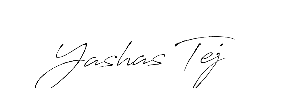 Make a beautiful signature design for name Yashas Tej. With this signature (Antro_Vectra) style, you can create a handwritten signature for free. Yashas Tej signature style 6 images and pictures png