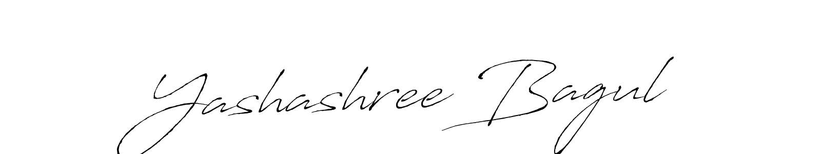 Design your own signature with our free online signature maker. With this signature software, you can create a handwritten (Antro_Vectra) signature for name Yashashree Bagul. Yashashree Bagul signature style 6 images and pictures png