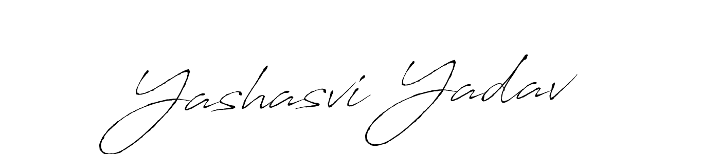 How to make Yashasvi Yadav name signature. Use Antro_Vectra style for creating short signs online. This is the latest handwritten sign. Yashasvi Yadav signature style 6 images and pictures png