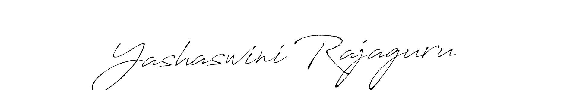 How to make Yashaswini Rajaguru signature? Antro_Vectra is a professional autograph style. Create handwritten signature for Yashaswini Rajaguru name. Yashaswini Rajaguru signature style 6 images and pictures png