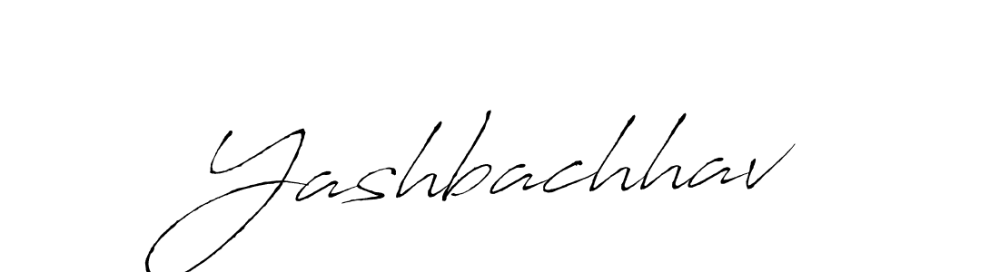How to make Yashbachhav signature? Antro_Vectra is a professional autograph style. Create handwritten signature for Yashbachhav name. Yashbachhav signature style 6 images and pictures png