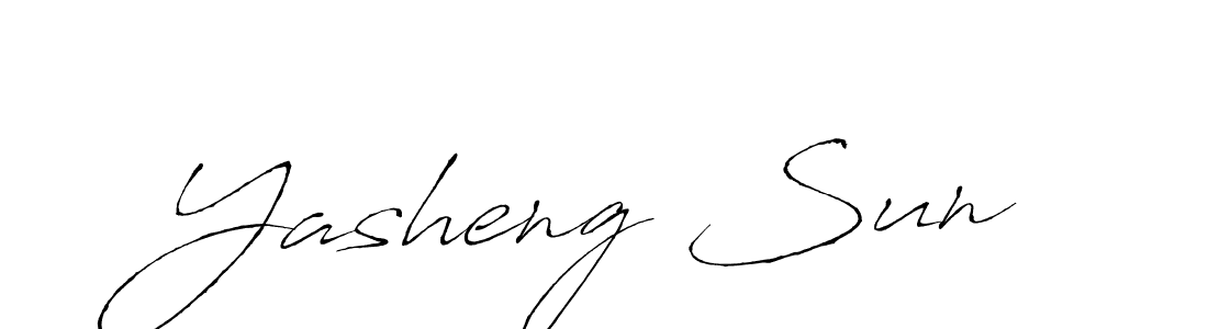 Also You can easily find your signature by using the search form. We will create Yasheng Sun name handwritten signature images for you free of cost using Antro_Vectra sign style. Yasheng Sun signature style 6 images and pictures png