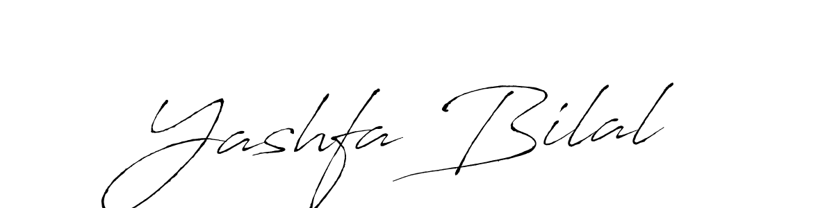 Use a signature maker to create a handwritten signature online. With this signature software, you can design (Antro_Vectra) your own signature for name Yashfa Bilal. Yashfa Bilal signature style 6 images and pictures png