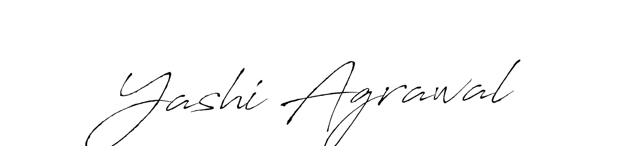 Also we have Yashi Agrawal name is the best signature style. Create professional handwritten signature collection using Antro_Vectra autograph style. Yashi Agrawal signature style 6 images and pictures png