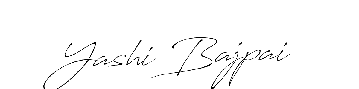 Use a signature maker to create a handwritten signature online. With this signature software, you can design (Antro_Vectra) your own signature for name Yashi Bajpai. Yashi Bajpai signature style 6 images and pictures png