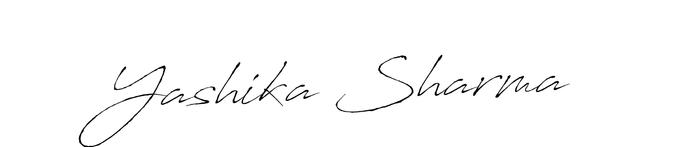 Also we have Yashika Sharma name is the best signature style. Create professional handwritten signature collection using Antro_Vectra autograph style. Yashika Sharma signature style 6 images and pictures png