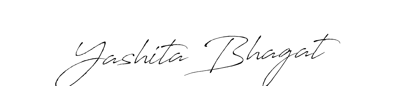Use a signature maker to create a handwritten signature online. With this signature software, you can design (Antro_Vectra) your own signature for name Yashita Bhagat. Yashita Bhagat signature style 6 images and pictures png