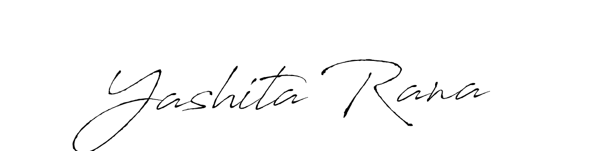 Similarly Antro_Vectra is the best handwritten signature design. Signature creator online .You can use it as an online autograph creator for name Yashita Rana. Yashita Rana signature style 6 images and pictures png