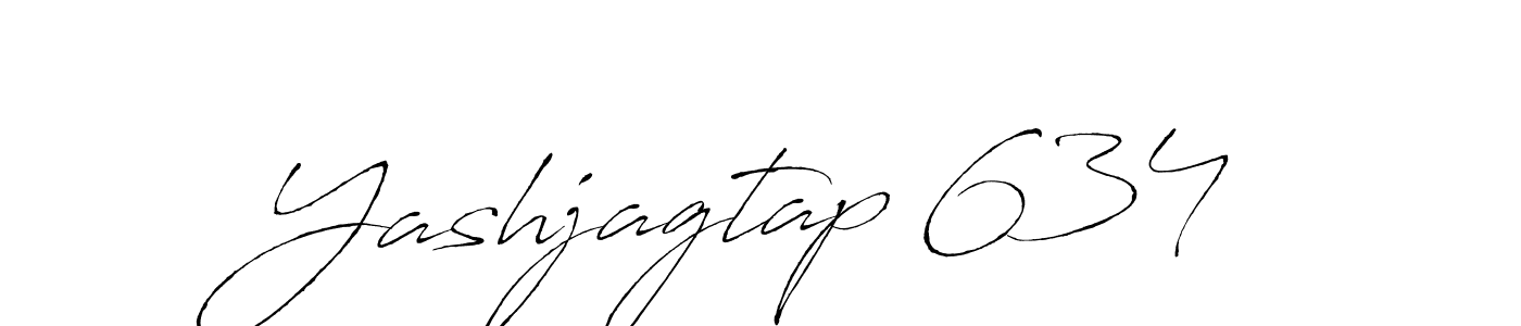 How to make Yashjagtap 634 name signature. Use Antro_Vectra style for creating short signs online. This is the latest handwritten sign. Yashjagtap 634 signature style 6 images and pictures png