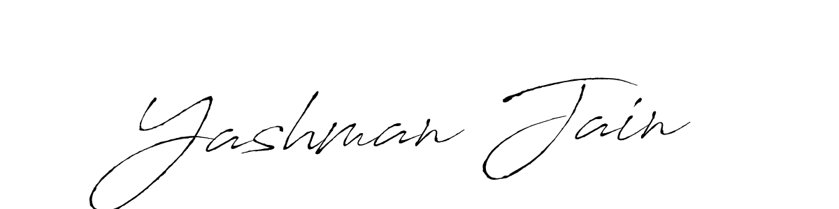 Also we have Yashman Jain name is the best signature style. Create professional handwritten signature collection using Antro_Vectra autograph style. Yashman Jain signature style 6 images and pictures png