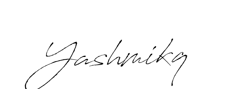 Design your own signature with our free online signature maker. With this signature software, you can create a handwritten (Antro_Vectra) signature for name Yashmikq. Yashmikq signature style 6 images and pictures png