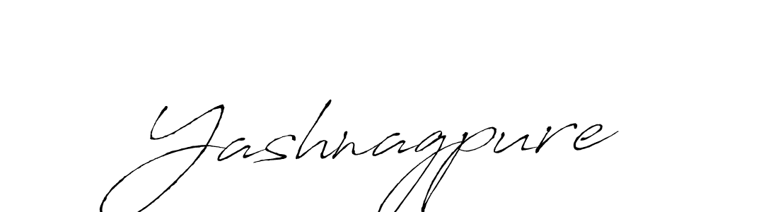 Create a beautiful signature design for name Yashnagpure. With this signature (Antro_Vectra) fonts, you can make a handwritten signature for free. Yashnagpure signature style 6 images and pictures png