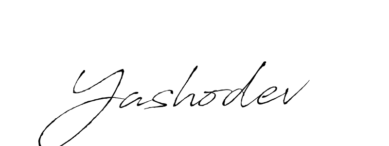 Design your own signature with our free online signature maker. With this signature software, you can create a handwritten (Antro_Vectra) signature for name Yashodev. Yashodev signature style 6 images and pictures png