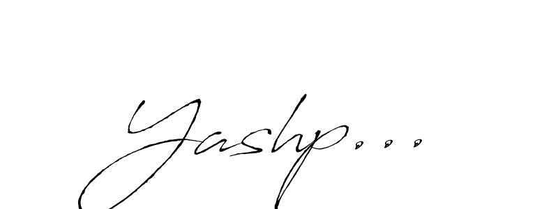 Use a signature maker to create a handwritten signature online. With this signature software, you can design (Antro_Vectra) your own signature for name Yashp.... Yashp... signature style 6 images and pictures png