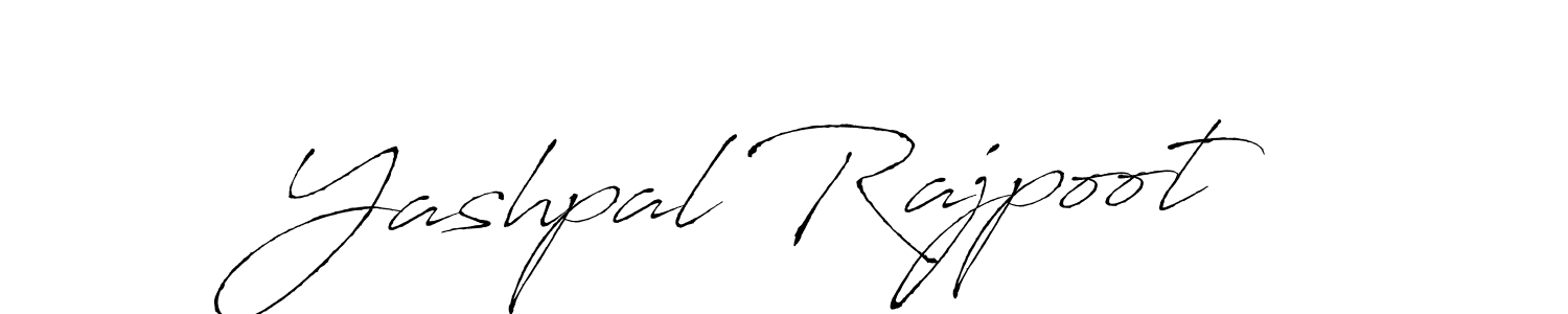 Yashpal Rajpoot stylish signature style. Best Handwritten Sign (Antro_Vectra) for my name. Handwritten Signature Collection Ideas for my name Yashpal Rajpoot. Yashpal Rajpoot signature style 6 images and pictures png