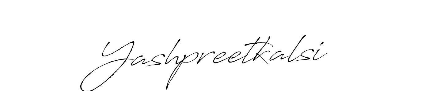 This is the best signature style for the Yashpreetkalsi name. Also you like these signature font (Antro_Vectra). Mix name signature. Yashpreetkalsi signature style 6 images and pictures png