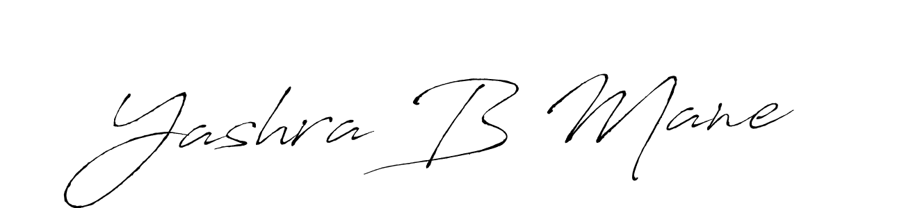 How to make Yashra B Mane signature? Antro_Vectra is a professional autograph style. Create handwritten signature for Yashra B Mane name. Yashra B Mane signature style 6 images and pictures png