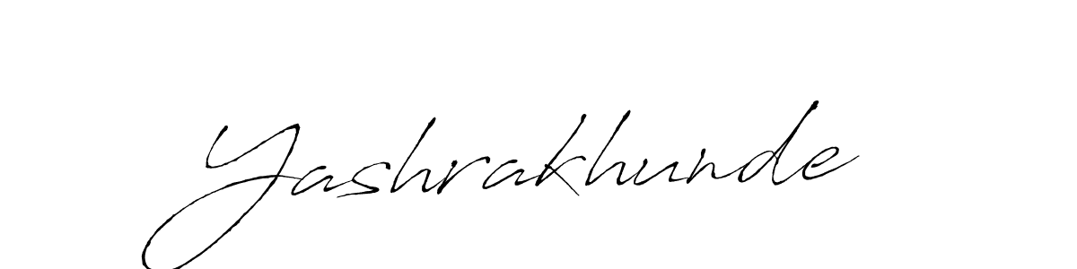 How to make Yashrakhunde signature? Antro_Vectra is a professional autograph style. Create handwritten signature for Yashrakhunde name. Yashrakhunde signature style 6 images and pictures png