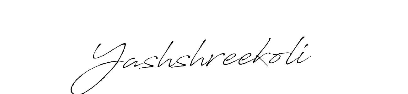 You should practise on your own different ways (Antro_Vectra) to write your name (Yashshreekoli) in signature. don't let someone else do it for you. Yashshreekoli signature style 6 images and pictures png