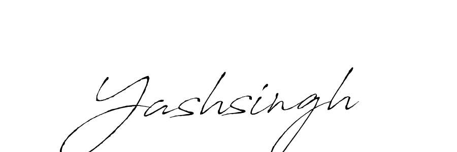 Yashsingh stylish signature style. Best Handwritten Sign (Antro_Vectra) for my name. Handwritten Signature Collection Ideas for my name Yashsingh. Yashsingh signature style 6 images and pictures png