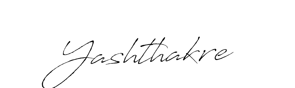 Yashthakre stylish signature style. Best Handwritten Sign (Antro_Vectra) for my name. Handwritten Signature Collection Ideas for my name Yashthakre. Yashthakre signature style 6 images and pictures png