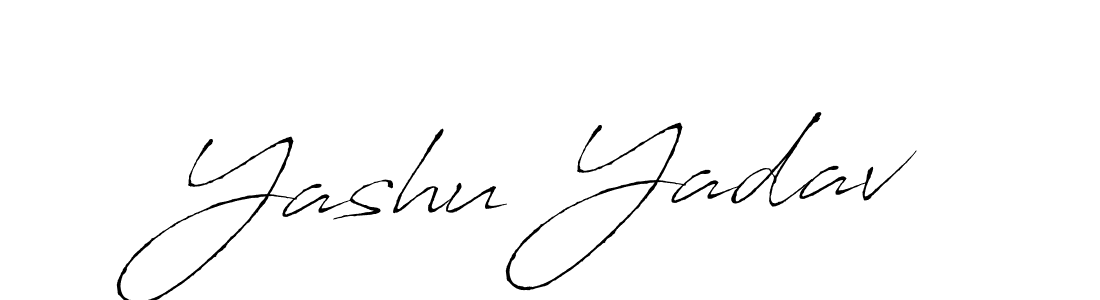 How to make Yashu Yadav name signature. Use Antro_Vectra style for creating short signs online. This is the latest handwritten sign. Yashu Yadav signature style 6 images and pictures png
