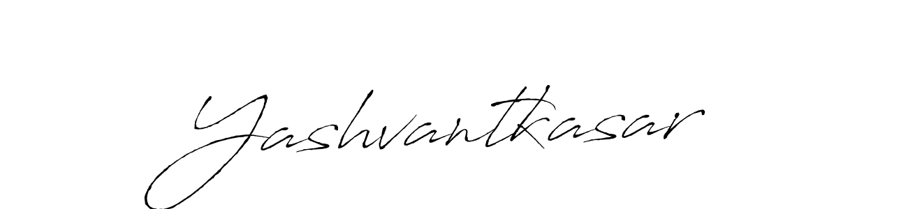 Make a beautiful signature design for name Yashvantkasar. With this signature (Antro_Vectra) style, you can create a handwritten signature for free. Yashvantkasar signature style 6 images and pictures png