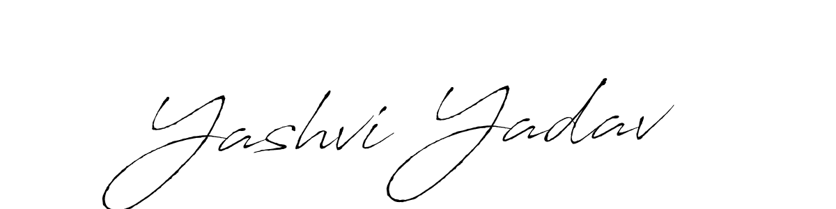 Yashvi Yadav stylish signature style. Best Handwritten Sign (Antro_Vectra) for my name. Handwritten Signature Collection Ideas for my name Yashvi Yadav. Yashvi Yadav signature style 6 images and pictures png