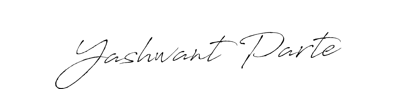 Make a beautiful signature design for name Yashwant Parte. Use this online signature maker to create a handwritten signature for free. Yashwant Parte signature style 6 images and pictures png