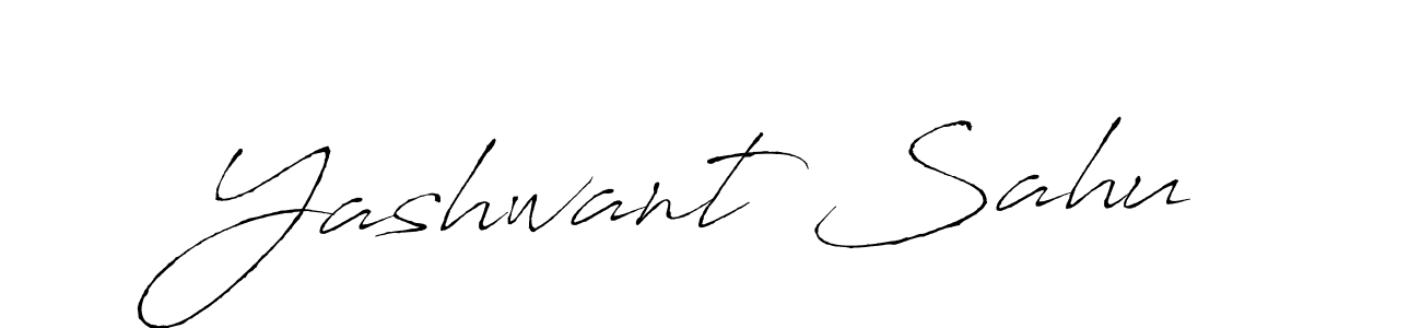 It looks lik you need a new signature style for name Yashwant Sahu. Design unique handwritten (Antro_Vectra) signature with our free signature maker in just a few clicks. Yashwant Sahu signature style 6 images and pictures png