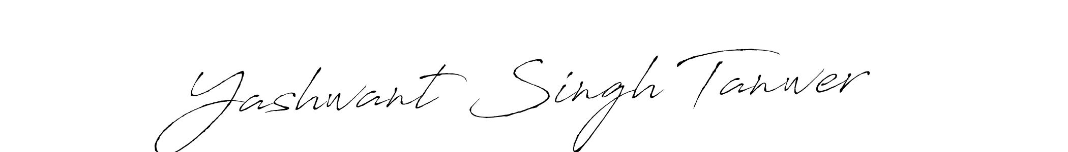 The best way (Antro_Vectra) to make a short signature is to pick only two or three words in your name. The name Yashwant Singh Tanwer include a total of six letters. For converting this name. Yashwant Singh Tanwer signature style 6 images and pictures png