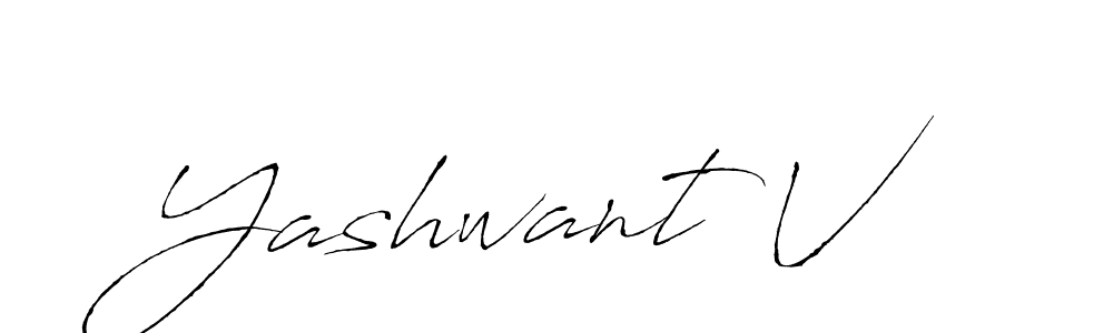 Also You can easily find your signature by using the search form. We will create Yashwant V name handwritten signature images for you free of cost using Antro_Vectra sign style. Yashwant V signature style 6 images and pictures png